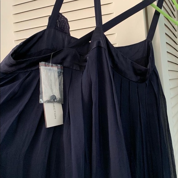 French Connection Blue Party Dress (BRAND NEW) - Picture 4 of 5